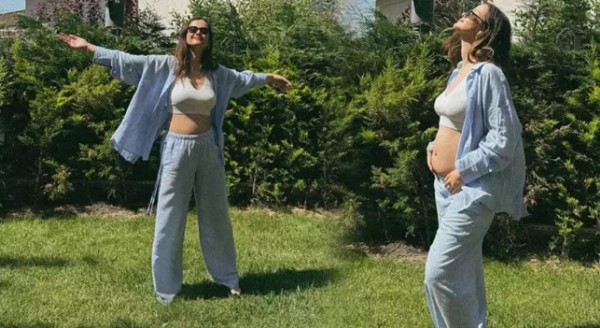 İrem Helvacıoğlu'ndan doğum sonrası ilk kare
